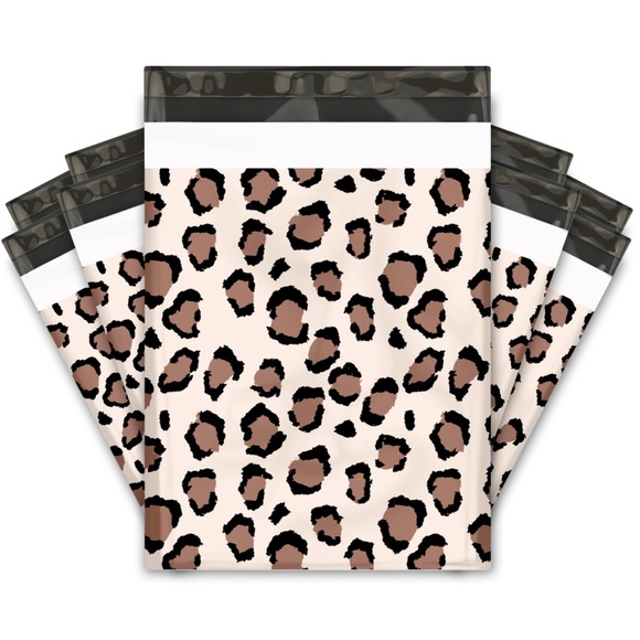 25 10X13 Poly Mailers Leopard Shipping Envelopes Bags PRICE IS FIRM - Picture 7 of 7